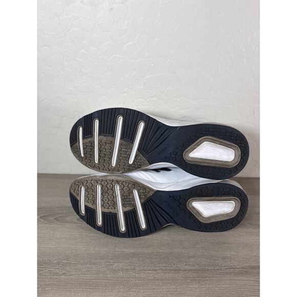 Mens New Balance 624 V2 White Navy Blue Athletic Running Shoes MX624WN2 Size 15 - Picture 8 of 8